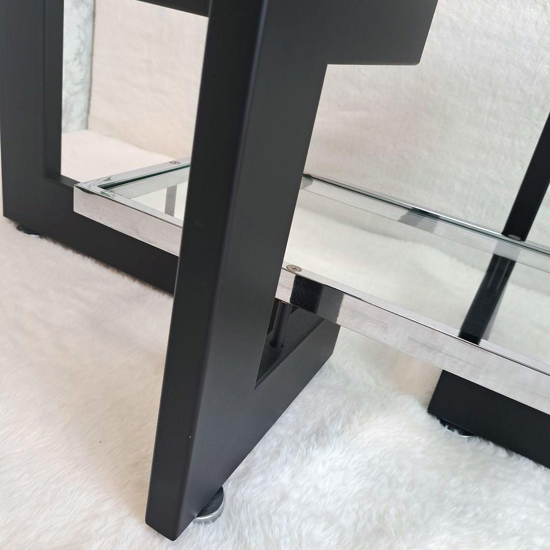 IDC大塚家具 アルテジャパン センターテーブル ローテーブルYGブラックレーム