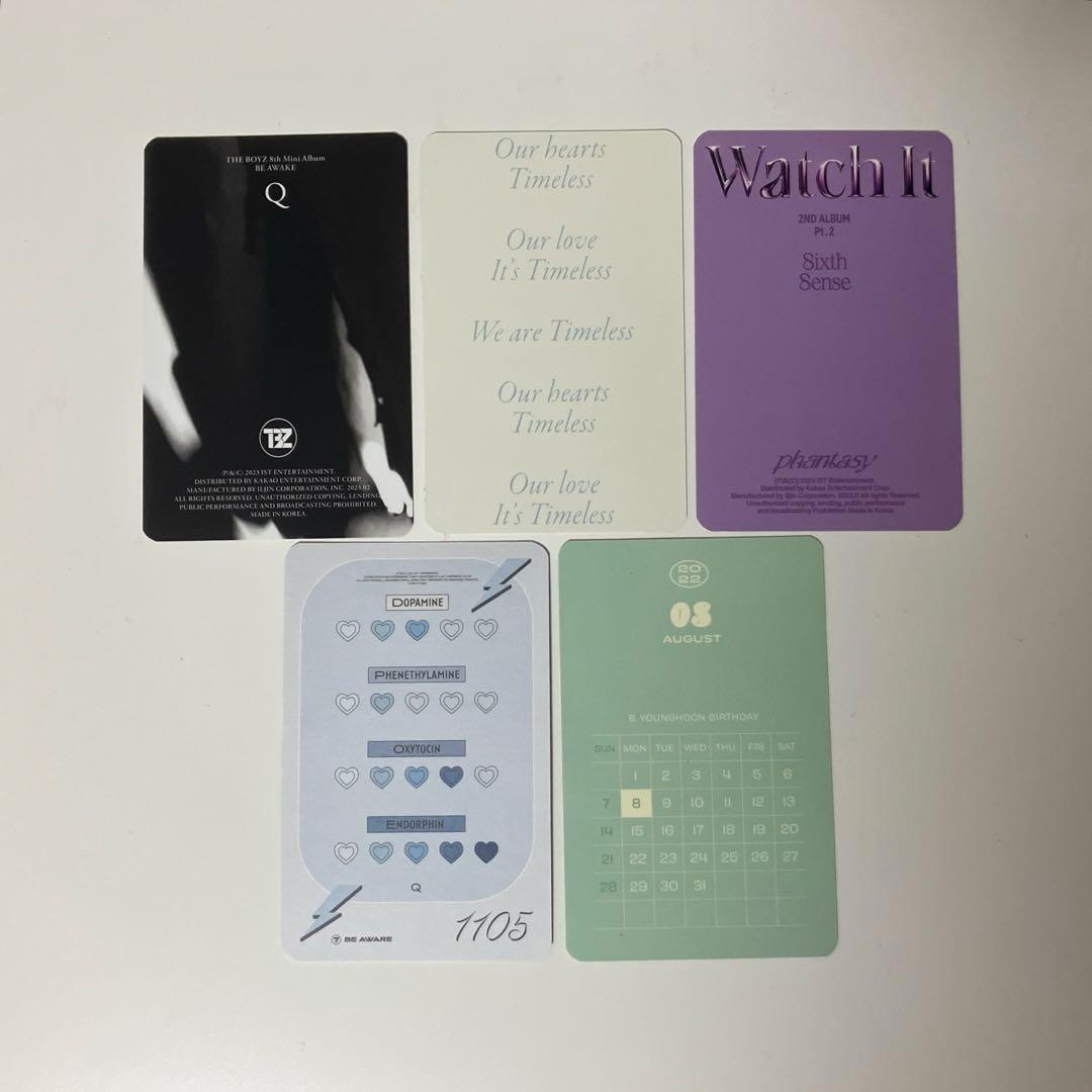 THEBOYZ ドボイズ キュー トレカまとめ売り - メルカリ