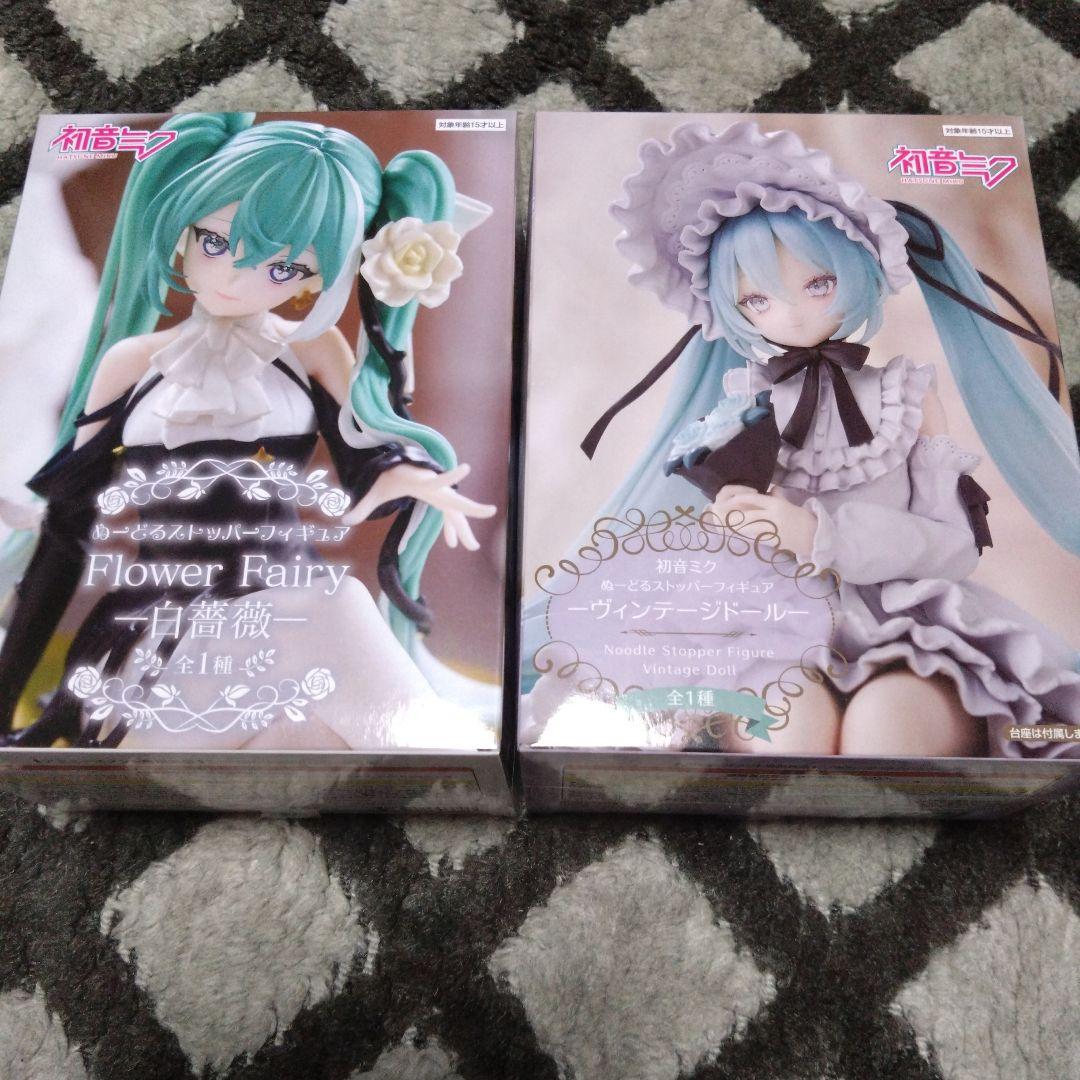 初音ミク ヴィンテージドール 白薔薇 ぬーどるストッパーフィギュア 2