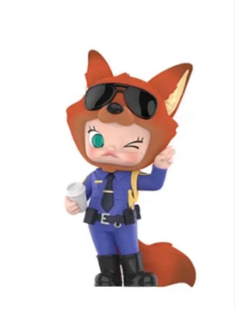 ポップマート ディズニー ズートピア2 モリー ニックのフィギュア