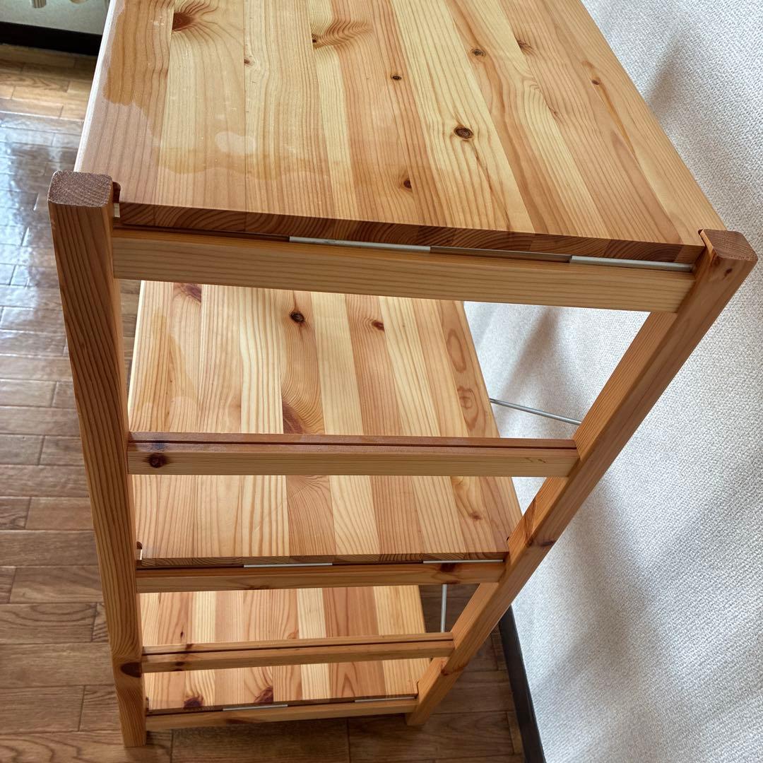 無印／パイン材ユニットシェルフ・58cm幅・小 - メルカリ