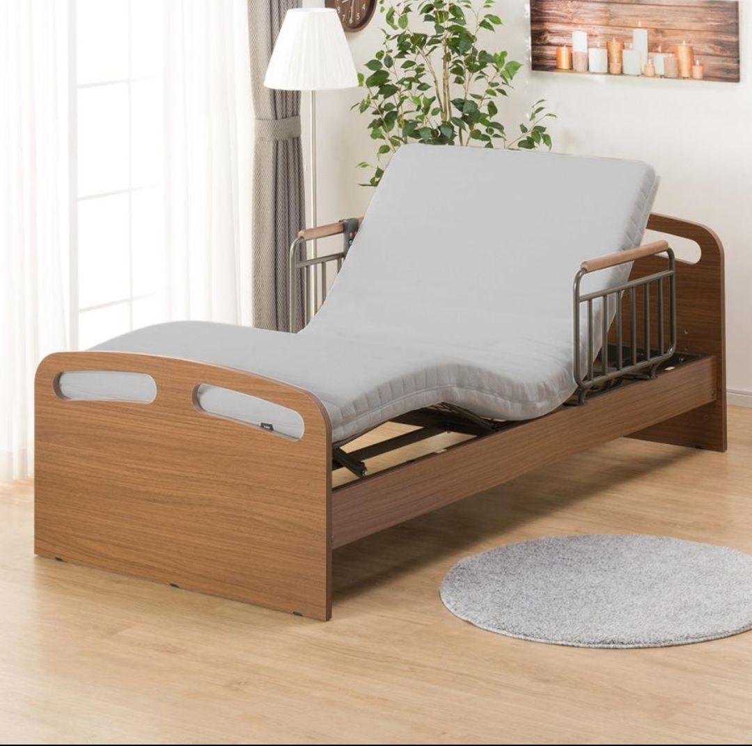 ニトリ 介護ベッド 電動ベッド ライズ2 2M-Ｆ MBR マットレス付き