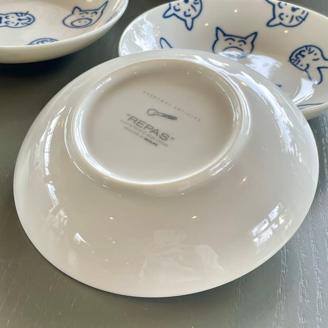 r191 イラストレーター 大橋歩 デザイン 洋食器15点セット REPAS
