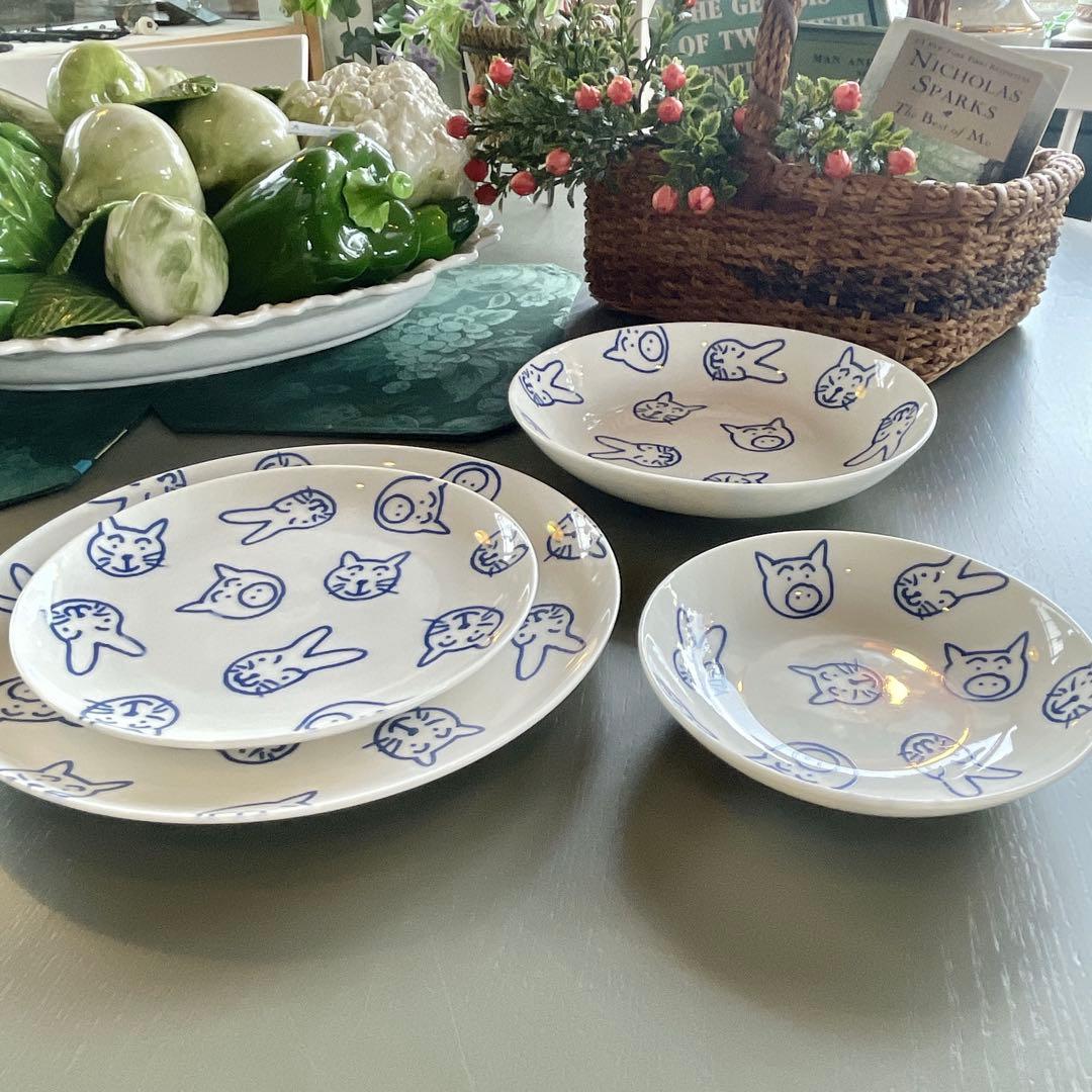 r191 イラストレーター 大橋歩 デザイン 洋食器15点セット REPAS