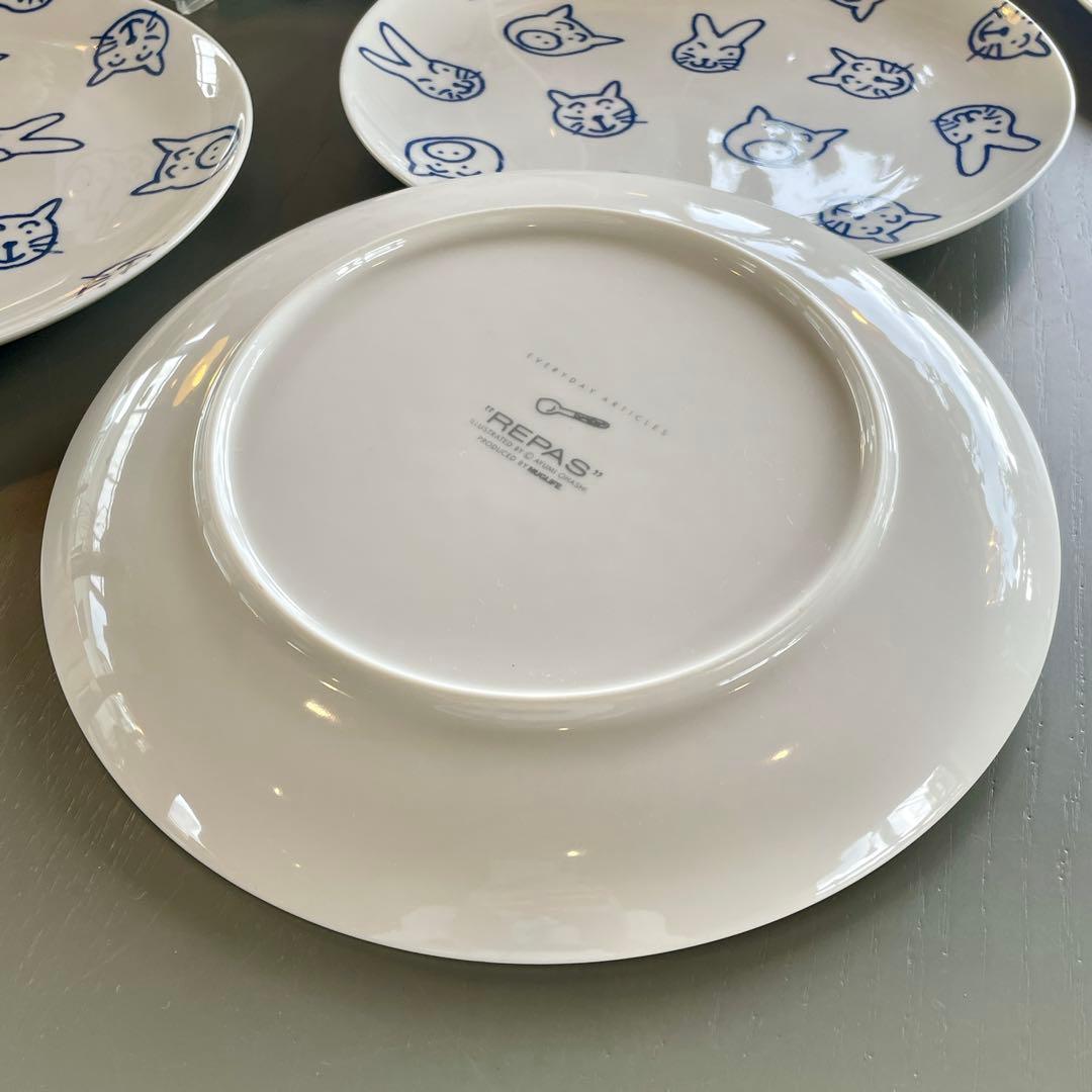 r191 イラストレーター 大橋歩 デザイン 洋食器15点セット REPAS