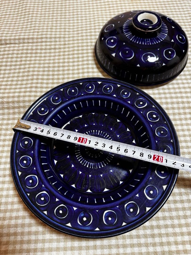レア品！アラビア ドーム型蓋（おまけでセットのお皿）