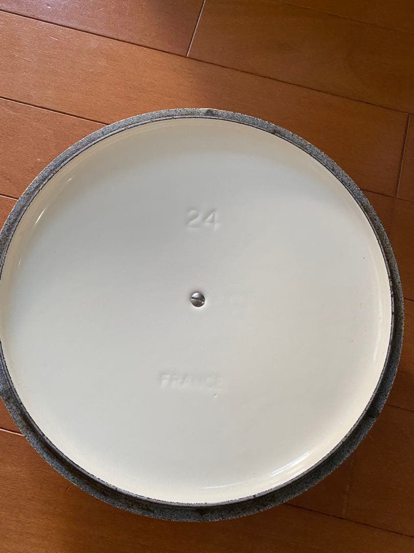 LE CREUSET ココットロンド24cm オレンジ