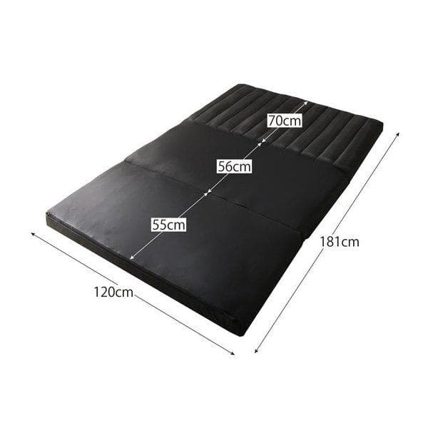 １点のみ　新品　３WAY　セミダブル　ソファベッド　２人掛け　２P　ブラウン