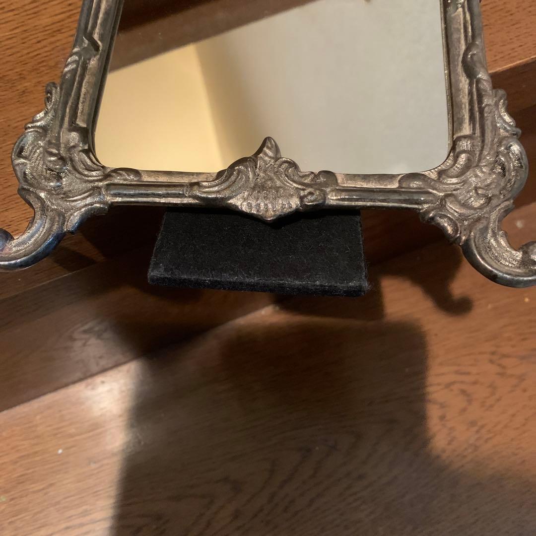 アンティーク　フォトフレーム風　鏡