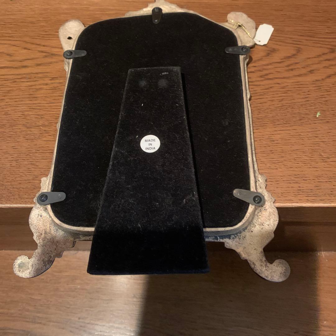 アンティーク　フォトフレーム風　鏡