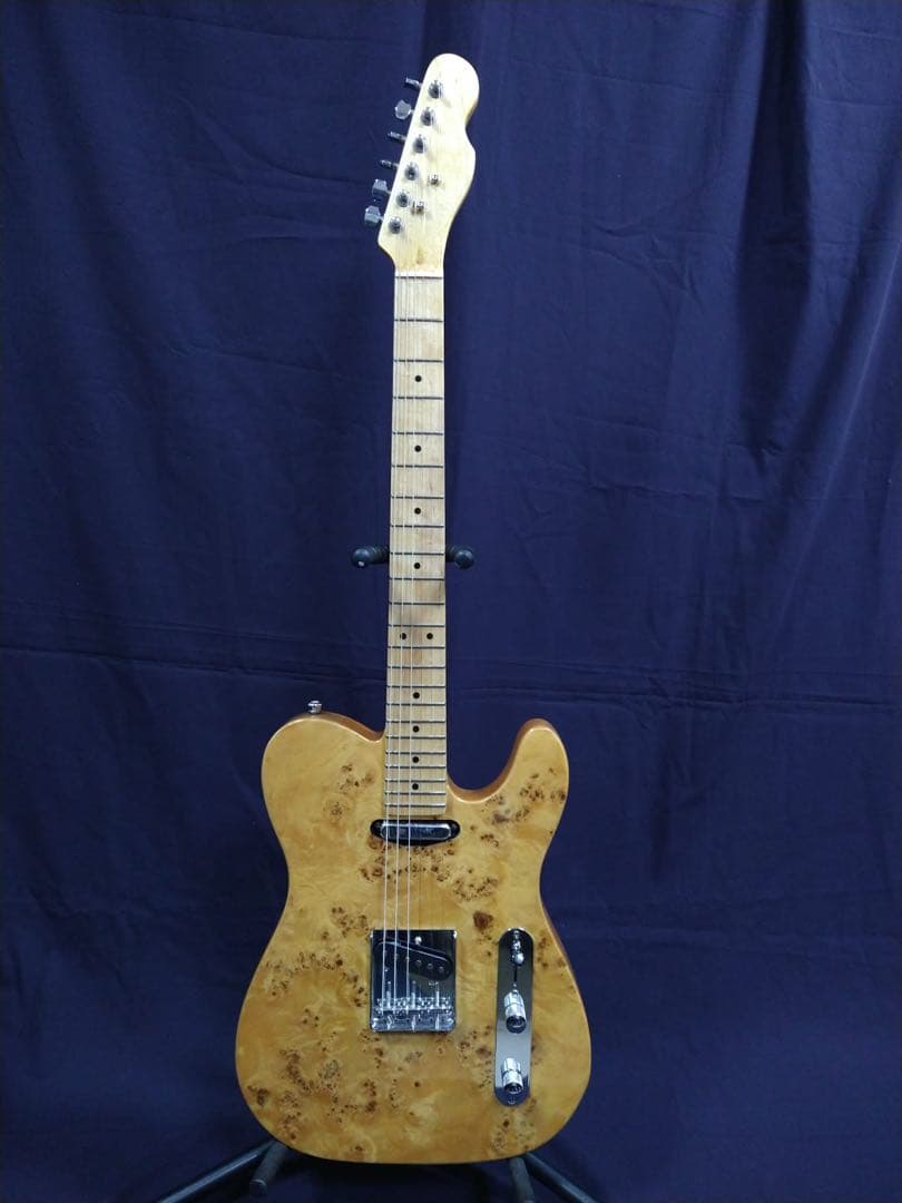 新品オリジナル テレキャスターエレキギター バールメープルトップ