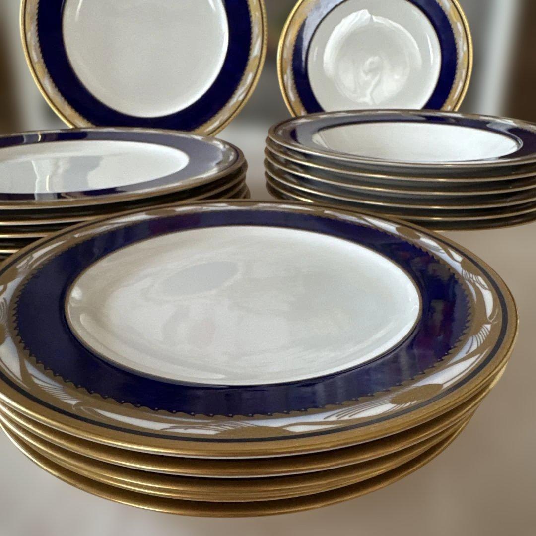 《お値下げ》ノリタケ　ボーンチャイナディナー皿セット