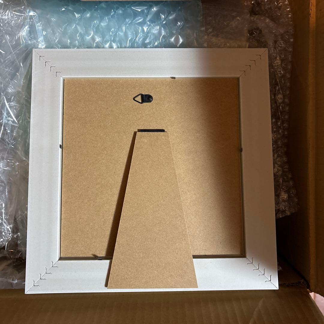 30個セット ホワイトフォトフレーム 木目調 額 額縁 写真立て おしゃれ