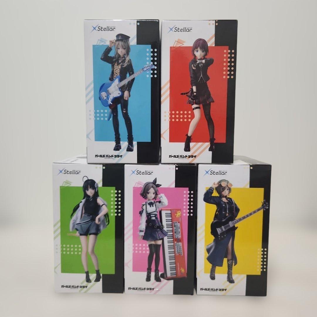 ガールズバンドクライXStellar ガルクラ フィギュア 5種セット - メルカリ