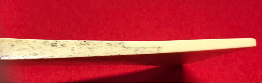 三味線撥66天然素材骨/三味線/弦楽器/義太夫バチ