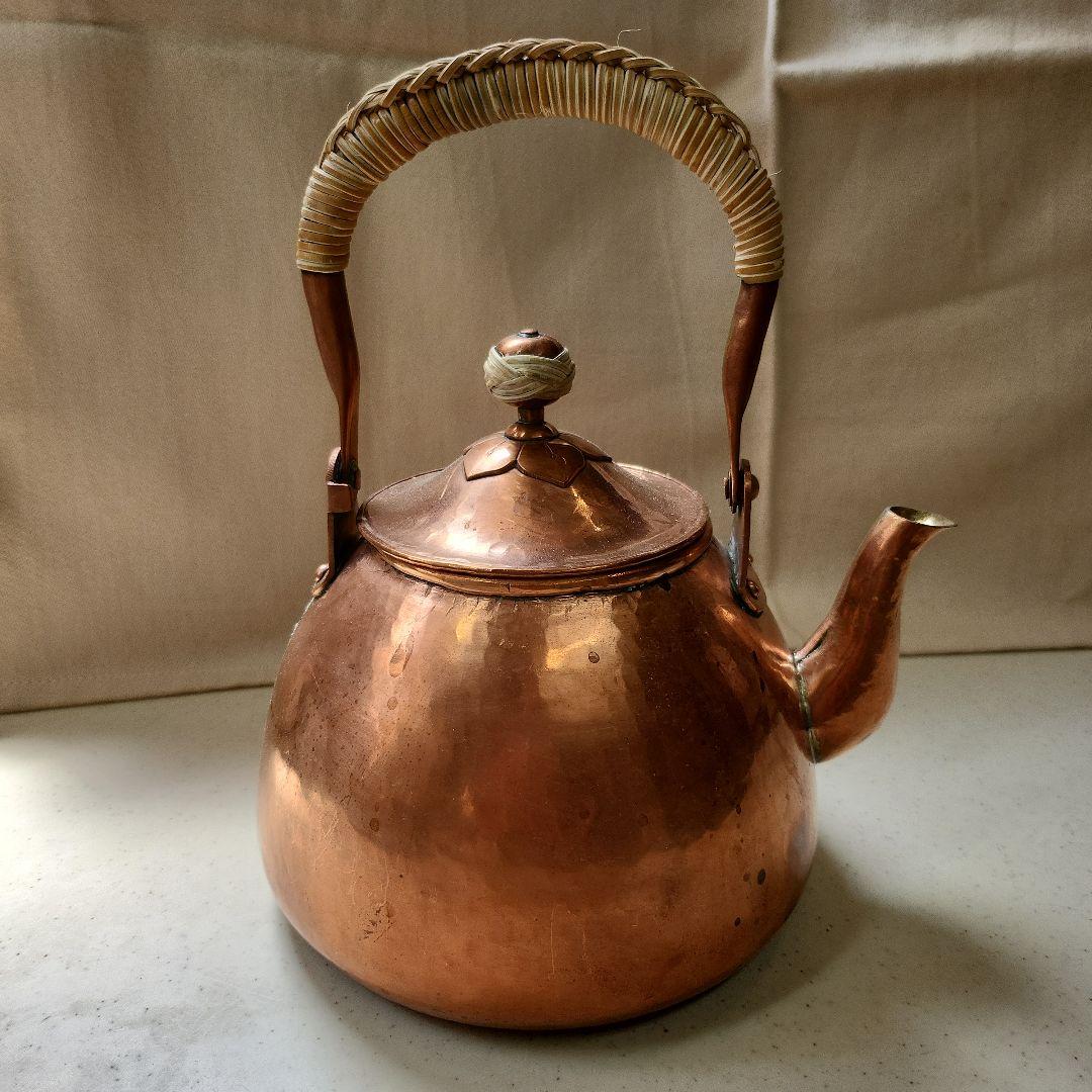 yumi　■京都 有次■ 銅 やかん 富士型 1.5L