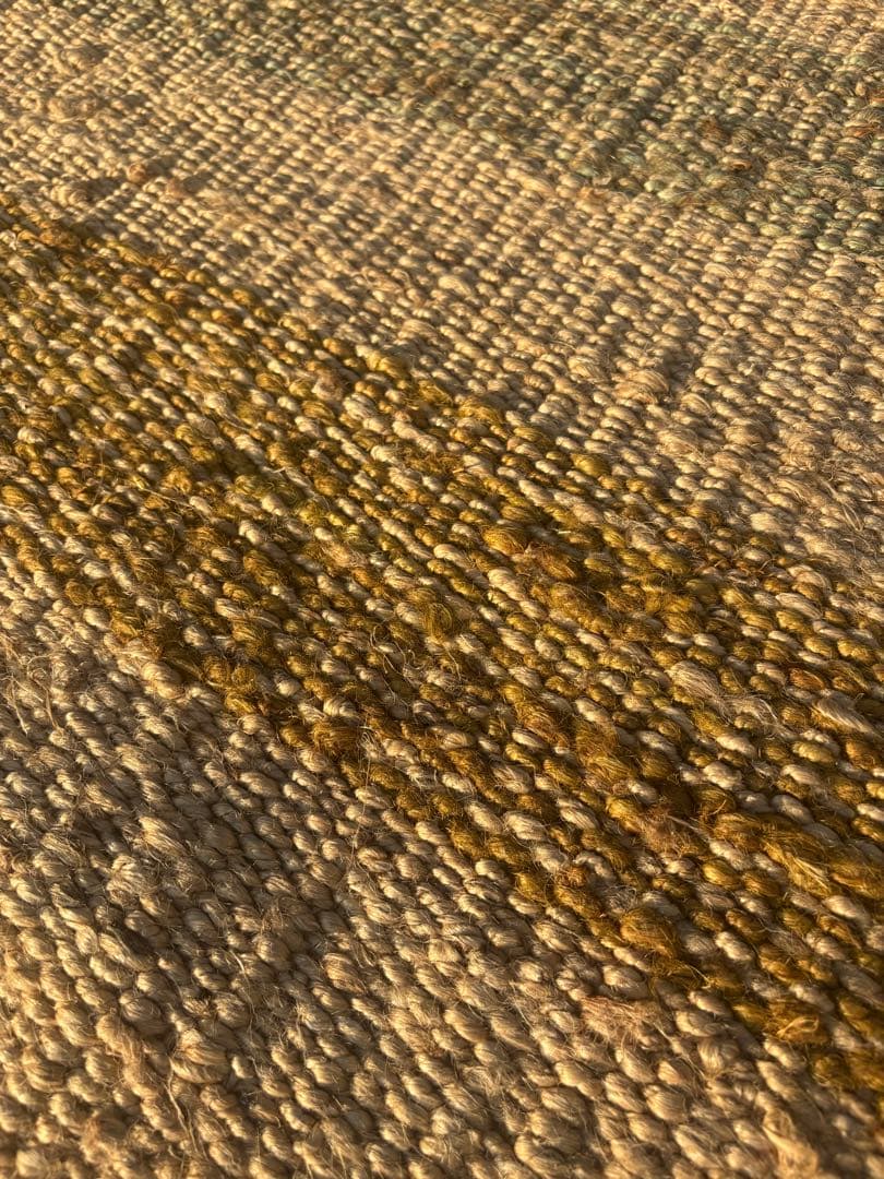 ASPLUND ジュート ラグ 200✖️140 インド製 絨毯 カーペット - メルカリ