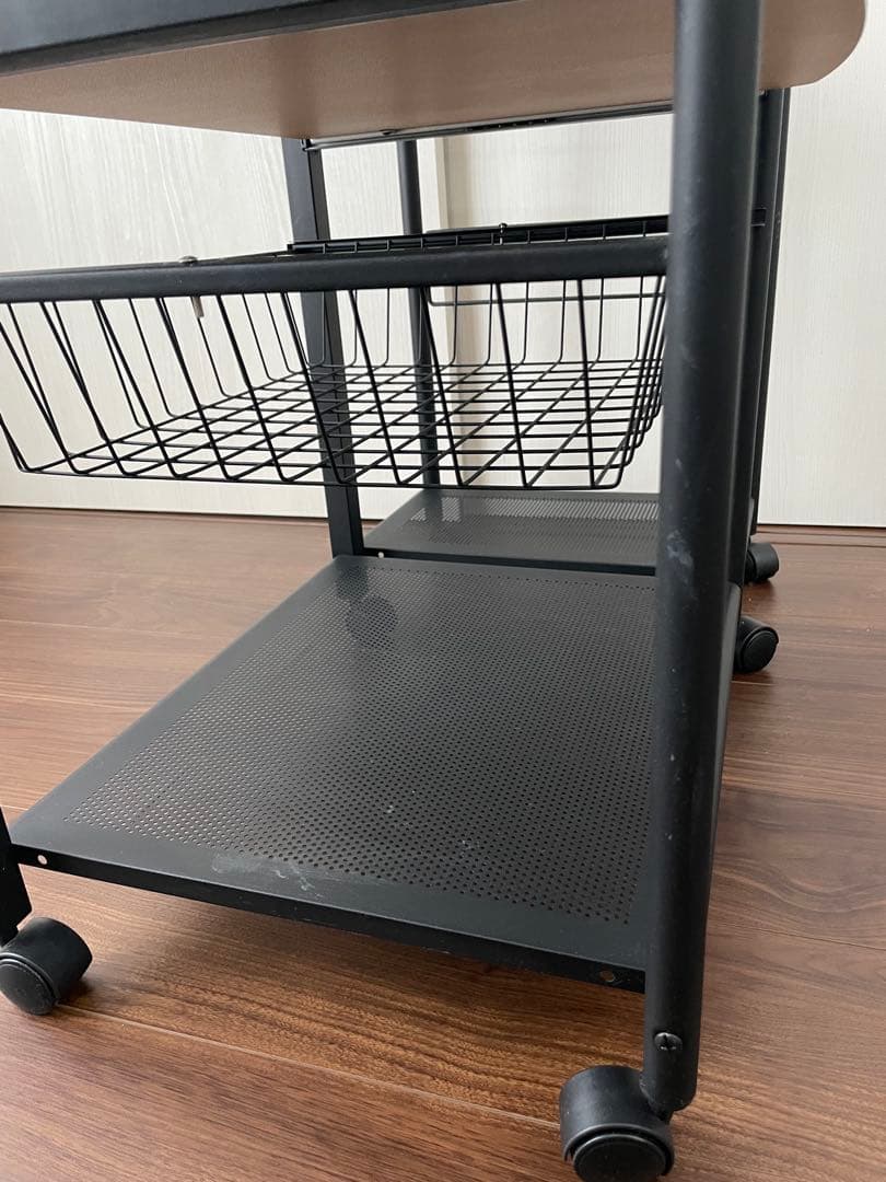 NOCE ノーチェ レンジラック キッチンボード ウォールナット/ブラック