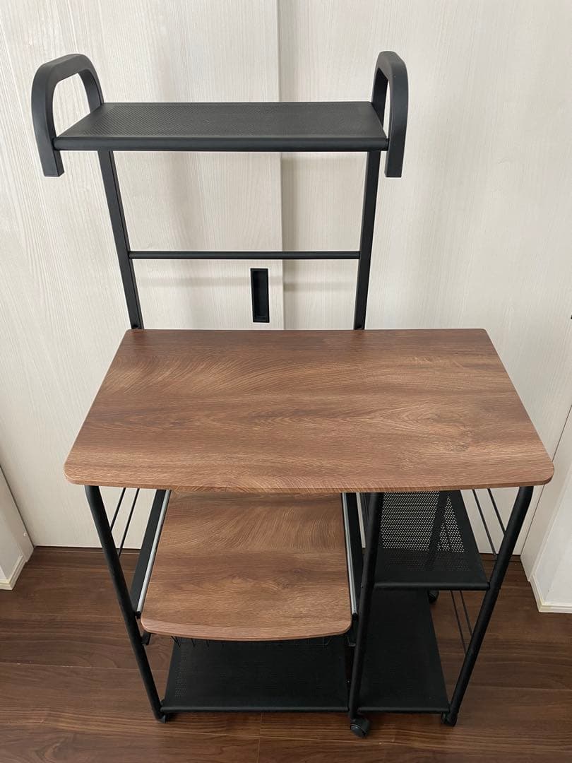 NOCE ノーチェ レンジラック キッチンボード ウォールナット/ブラック