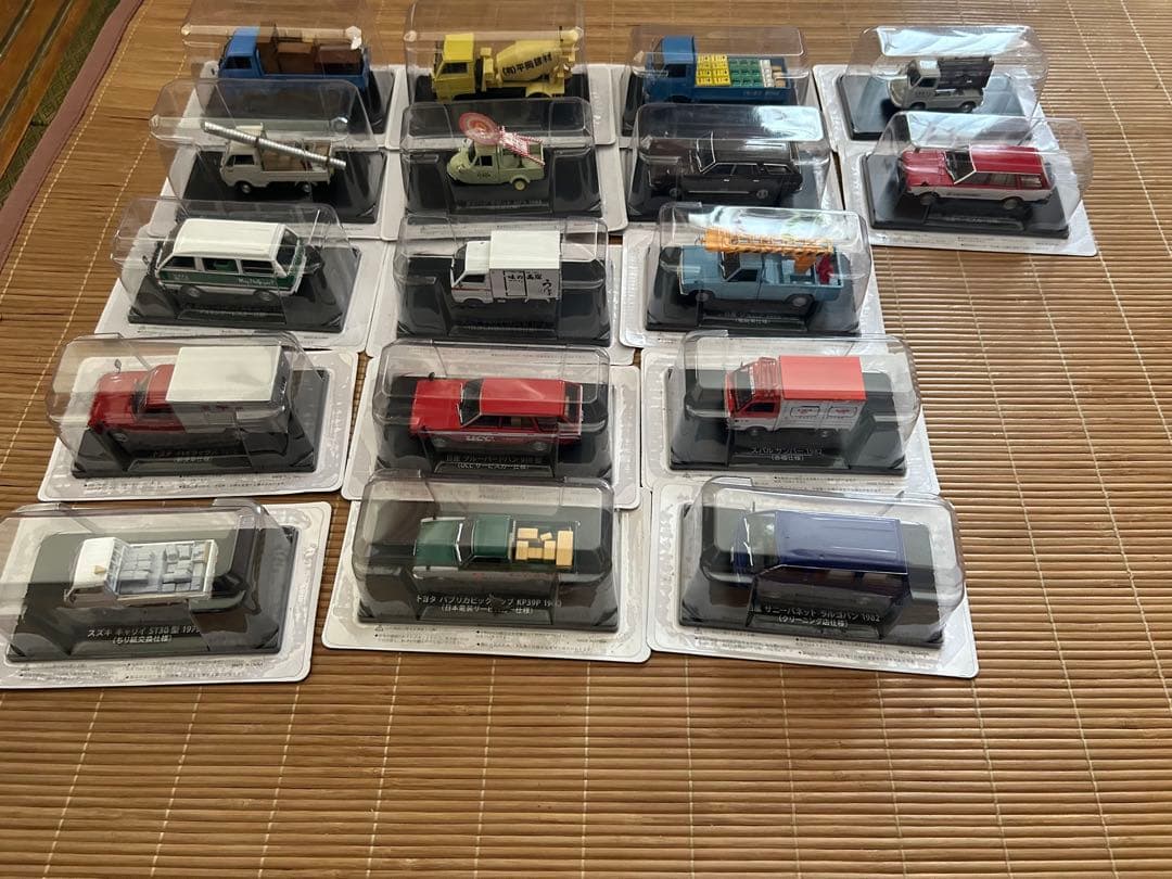 アシェット懐かしの商用車コレクション1号-119号新品未使用送料込み