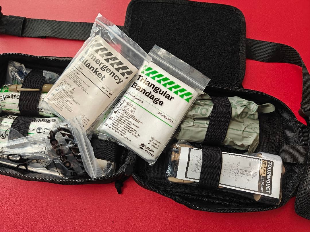 新品 実物 RHINO TACTICAL 米国FDA認証 IFAKキット BK - メルカリ