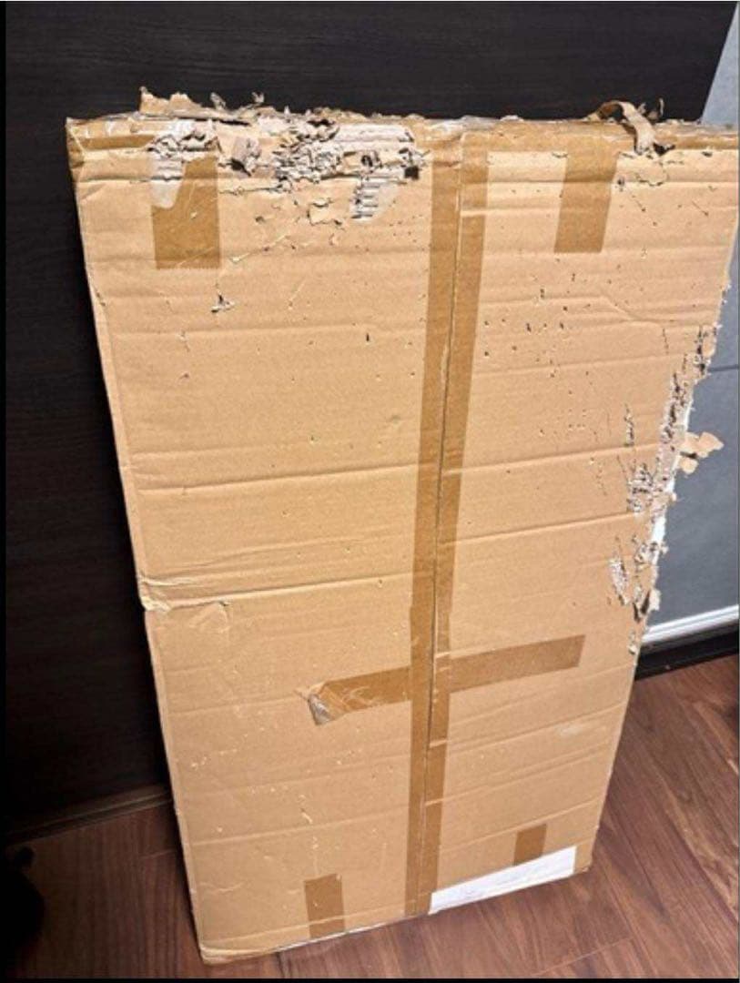 ブラック強化ガラスセンターテーブル(未使用品)