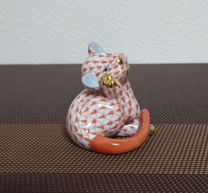 ヘレンド・フィギュリン 虎トラ