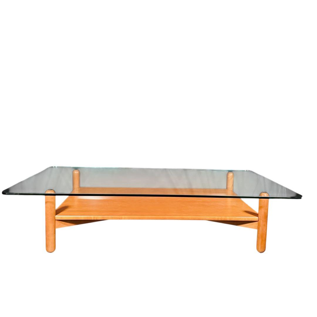 HR844 【希少廃盤】arflex GATTO ガット ガラスセンターテーブル
