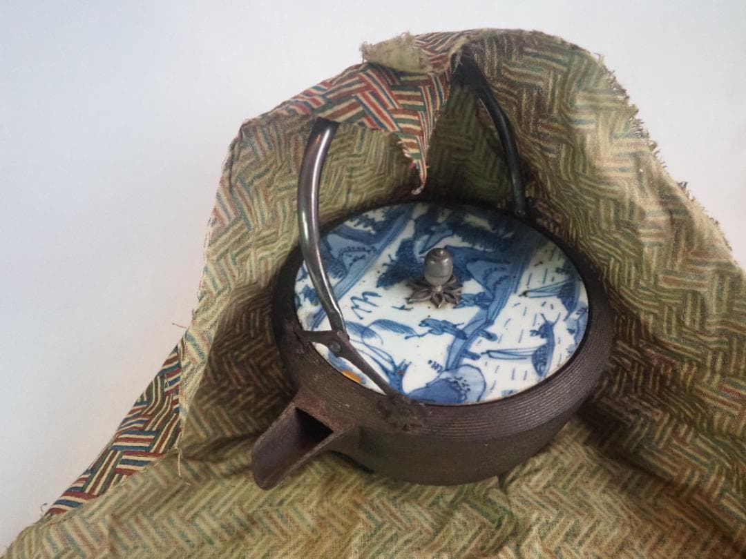 糸目鉄銚子（燗鍋）～古染付蓋添 - メルカリ