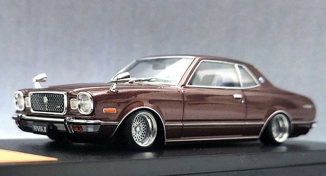 1/43　コロナ　マークⅡ改　ブタ目　SSRホォーミラメッシュ　アルミ製　深リム