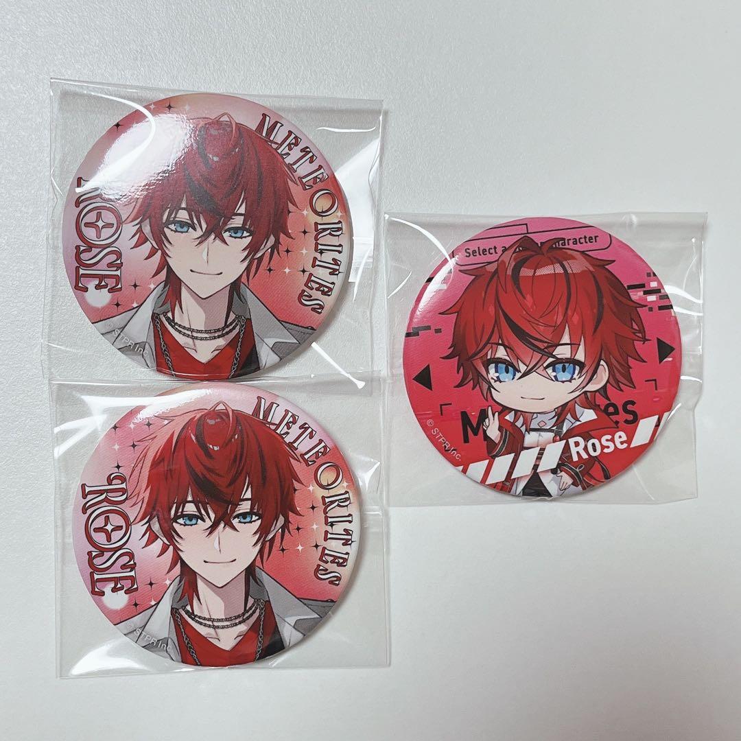ロゼ ロゼくん めておら 武道館 ライブ 缶バッジ 等身 デフォ - メルカリ
