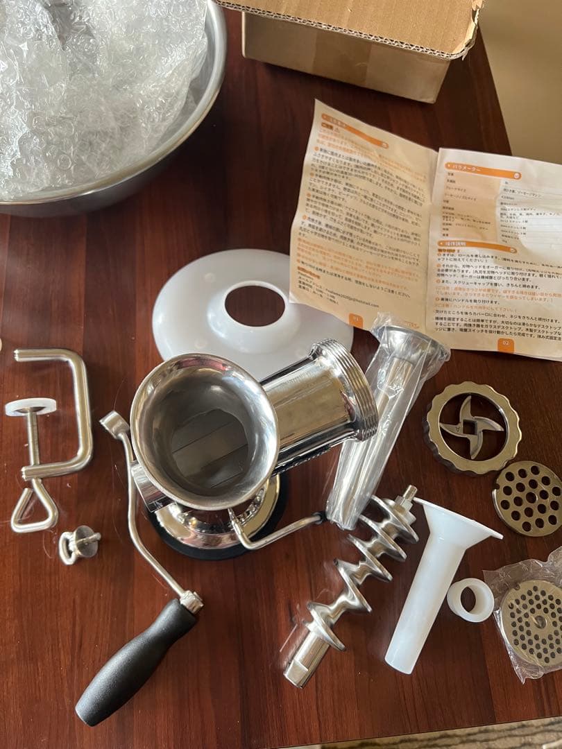 Poafamx 手動ミンサーステンレス製