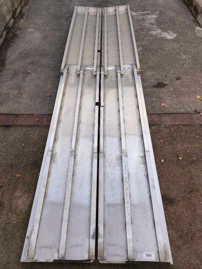 ポータブル スロープ アルミ 4折式タイプ PVW300 3m