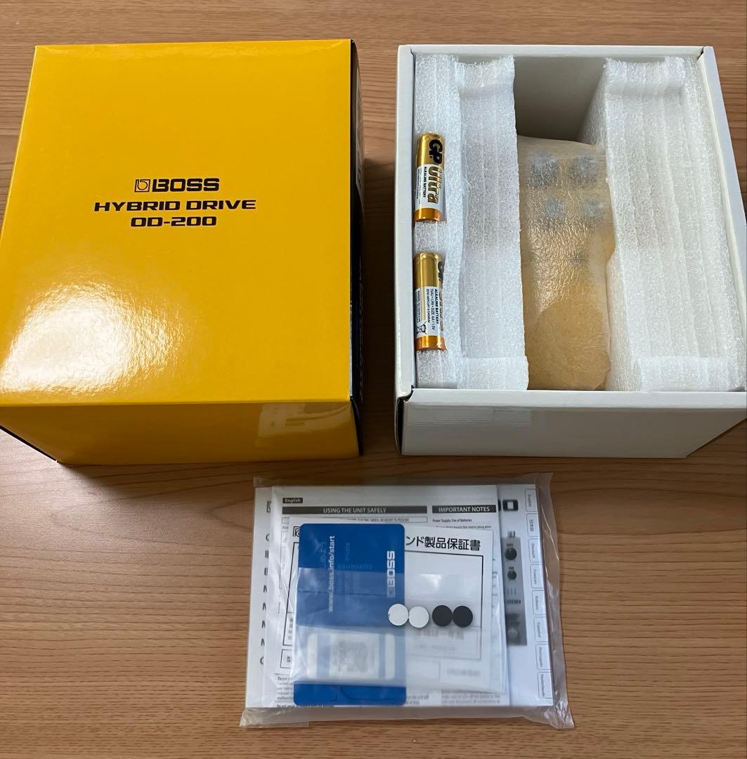 【新品未使用】BOSS OD-200、純正アダプター1個