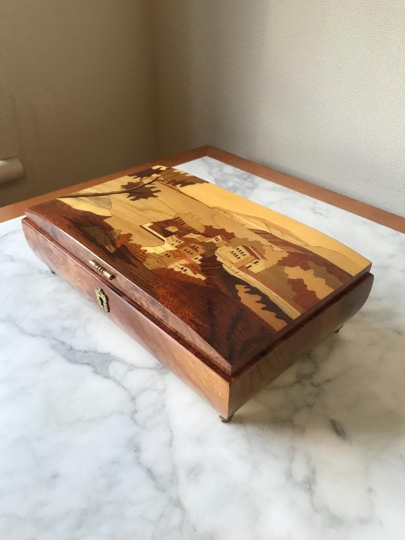 新品未使用 お値引！ヴィンテージ ジュエリーボックス ラディカ 象嵌