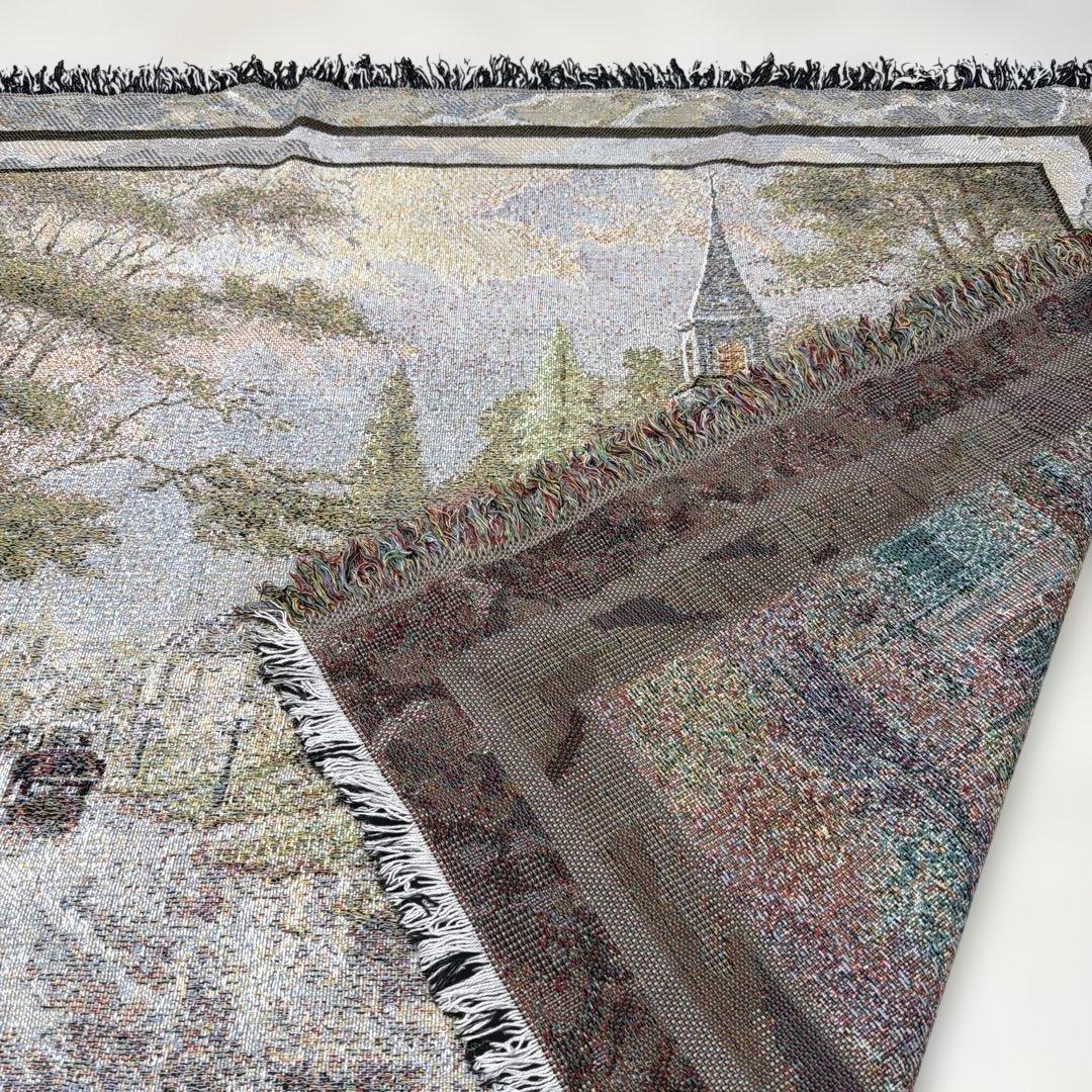 絵画風 マルチカバー ソファカバー ヴィンテージラグ 112x175 - メルカリ