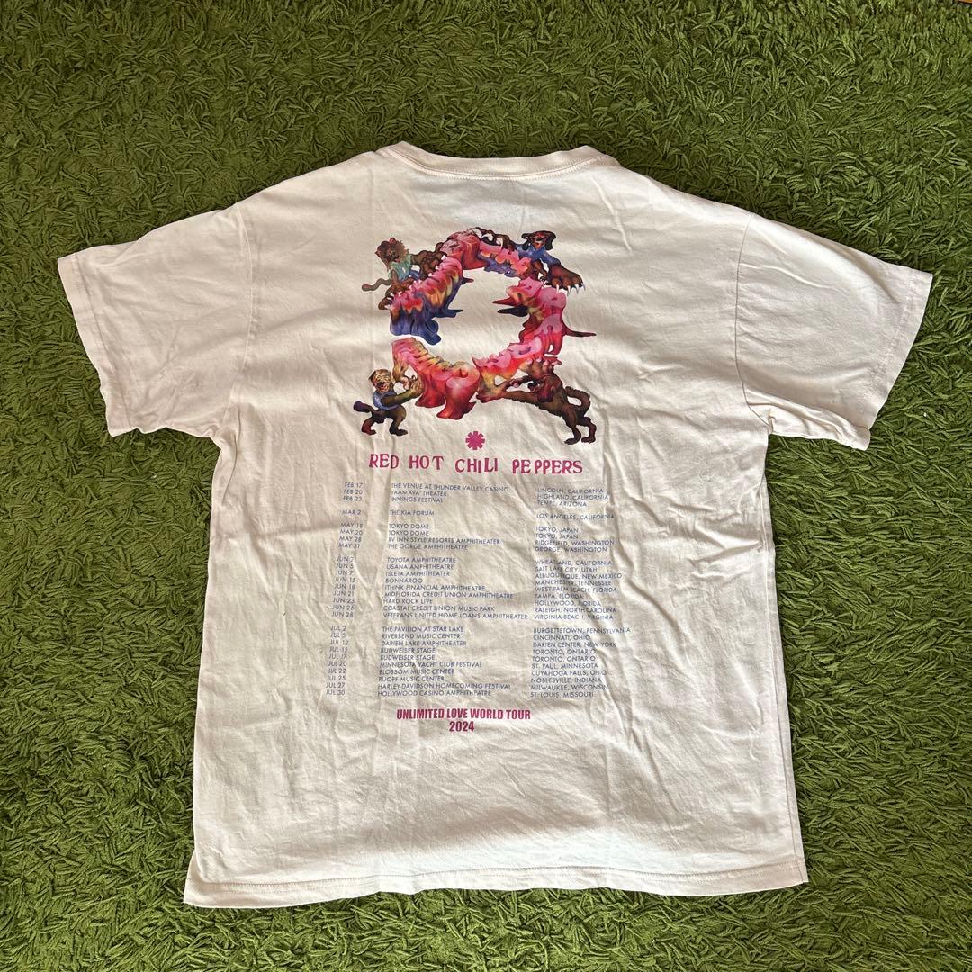 Red Hot Chili Peppers 2024 ワールドツアーTシャツ - メルカリ