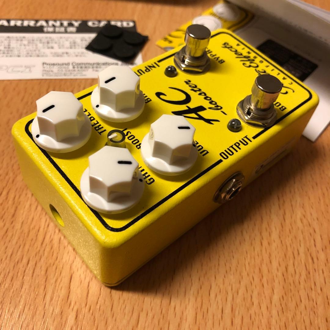 Xotic AC booster エキゾチック ブースター オーバードライブ