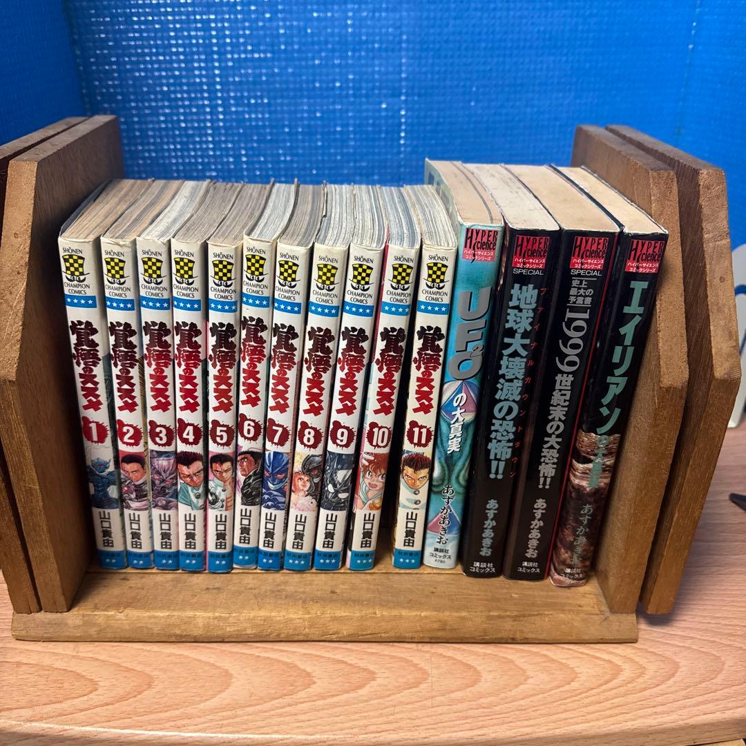 ハンドメイド木製ブックラック スライド