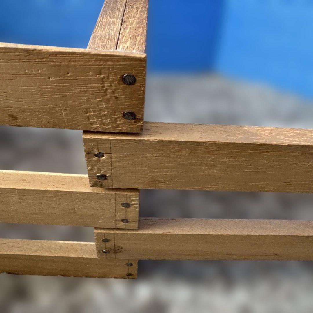 ハンドメイド木製ブックラック スライド