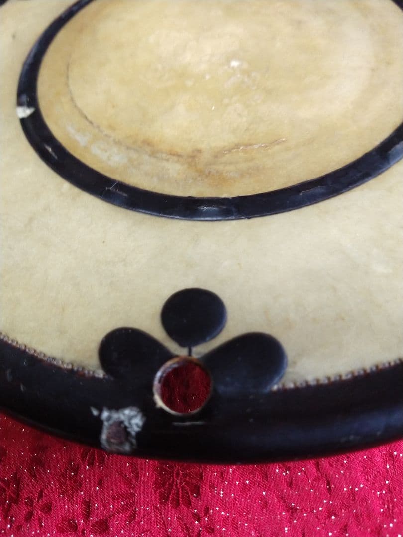 その2 　古い　小鼓　 皮　2枚