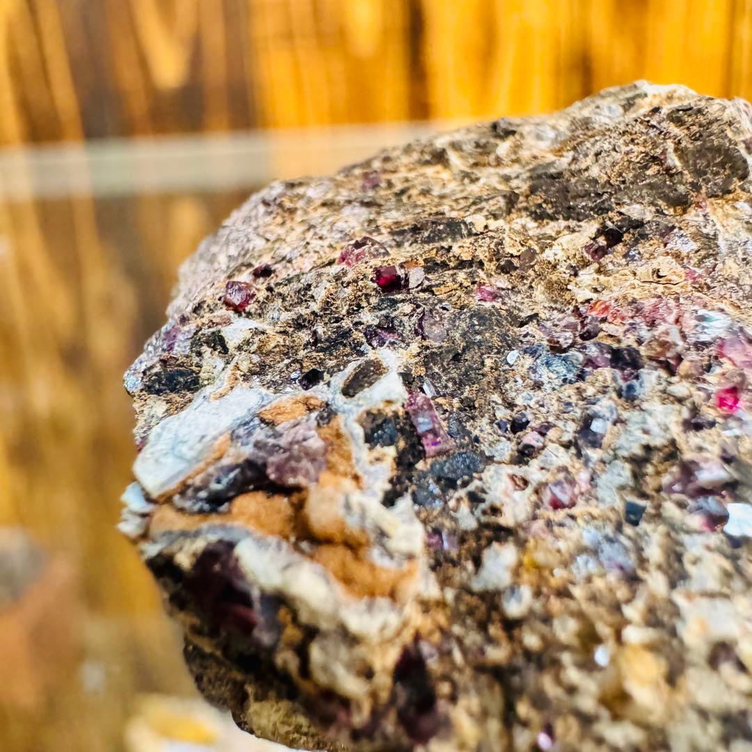 国産鉱物 パイロクスマンガン 愛知 ハイクオリティ クラスター - メルカリ