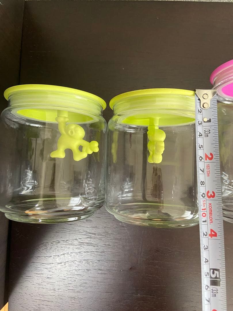 ★アレッシィ★ALESSI★ガラス保存容器★キャニスター★4個セット★