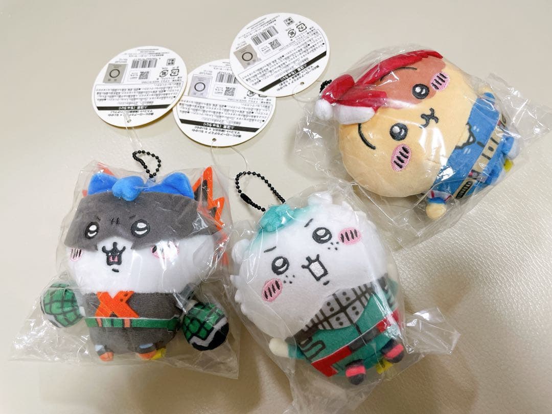 ちいかわ　ヒロアカコラボ　マスコット