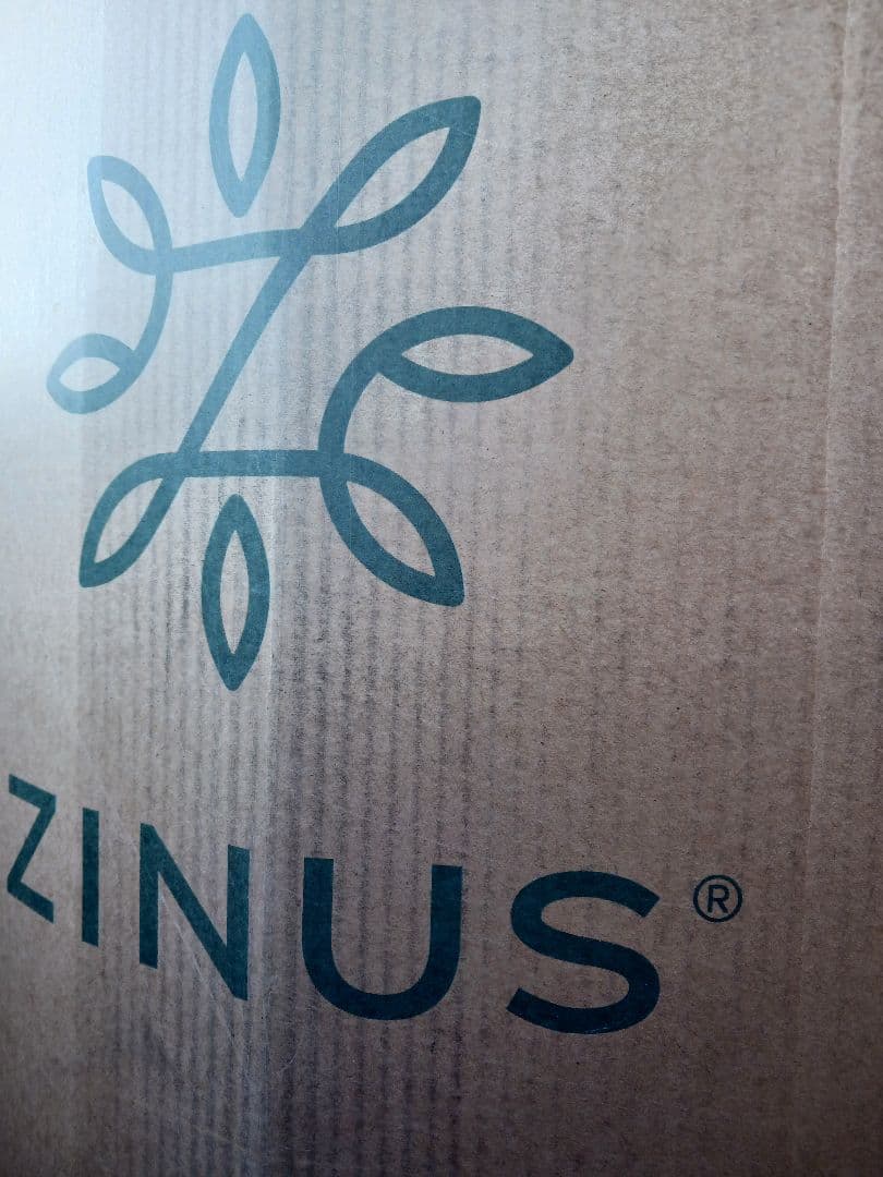 ZINUS 低反発 マットレス ダブル 20cm ホワイト