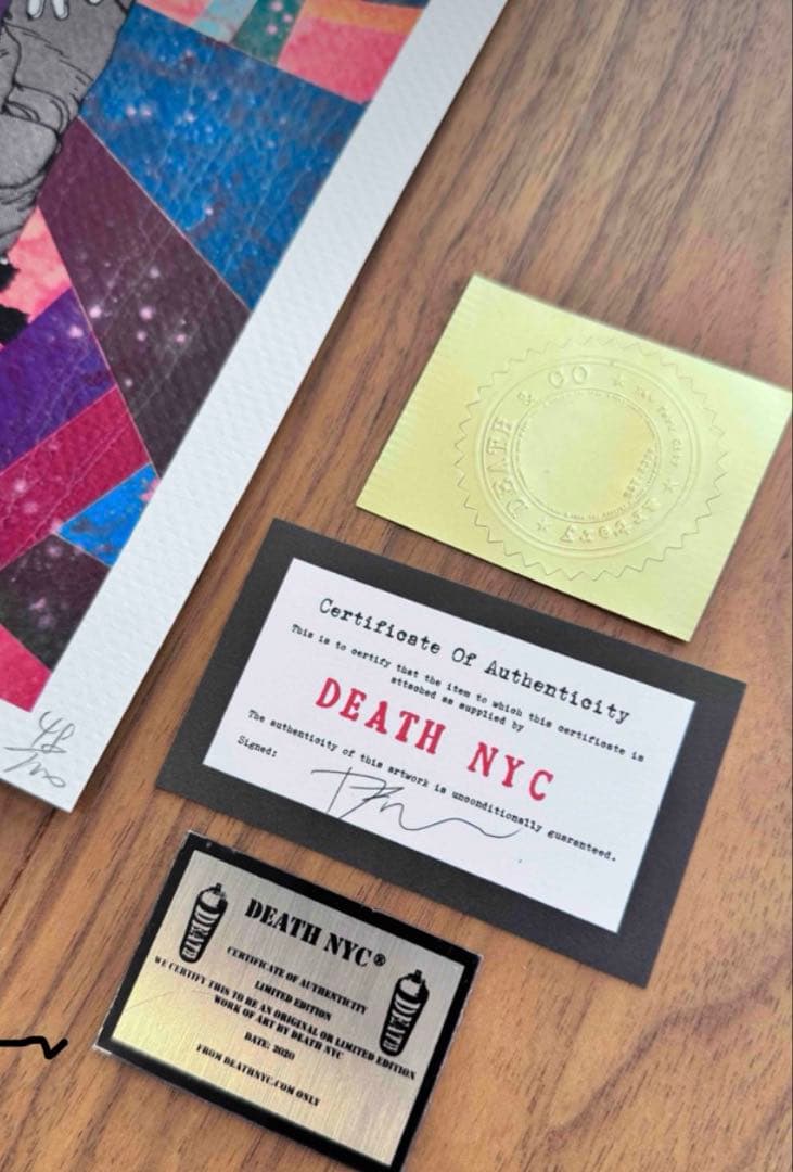 アキラ アートプリント DEATH NYC