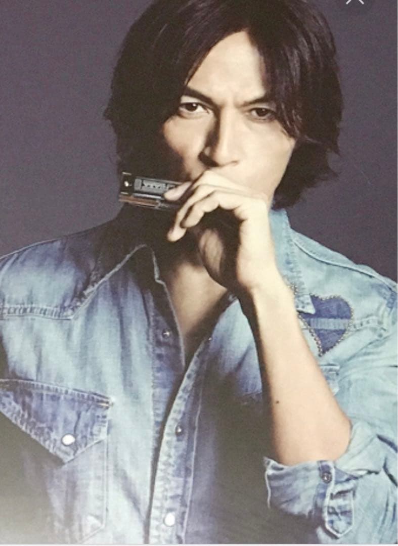 B'z稲葉浩志 着用モデル デニムシャツ - メルカリ