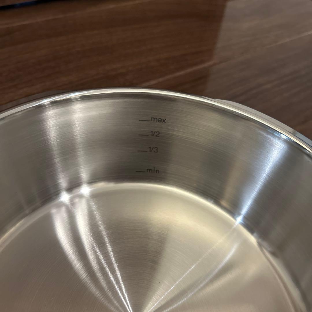 新品未使用【フィスラー】圧力鍋 ビタクイック ガラス蓋付 ドイツ製