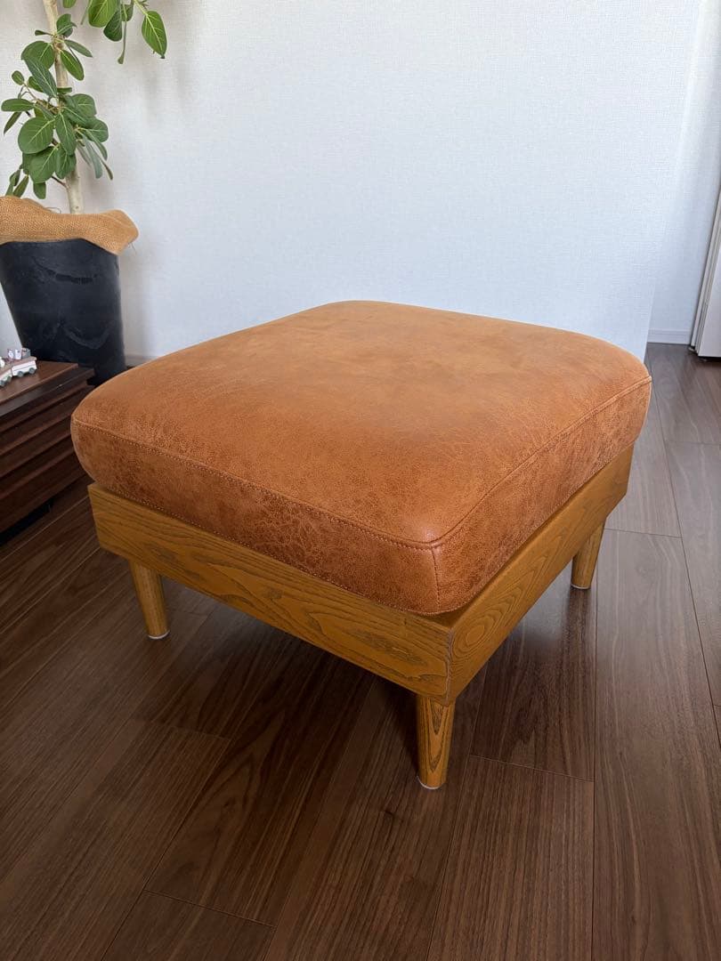 クラッシュゲート　フリート　スツール　レザーテックス