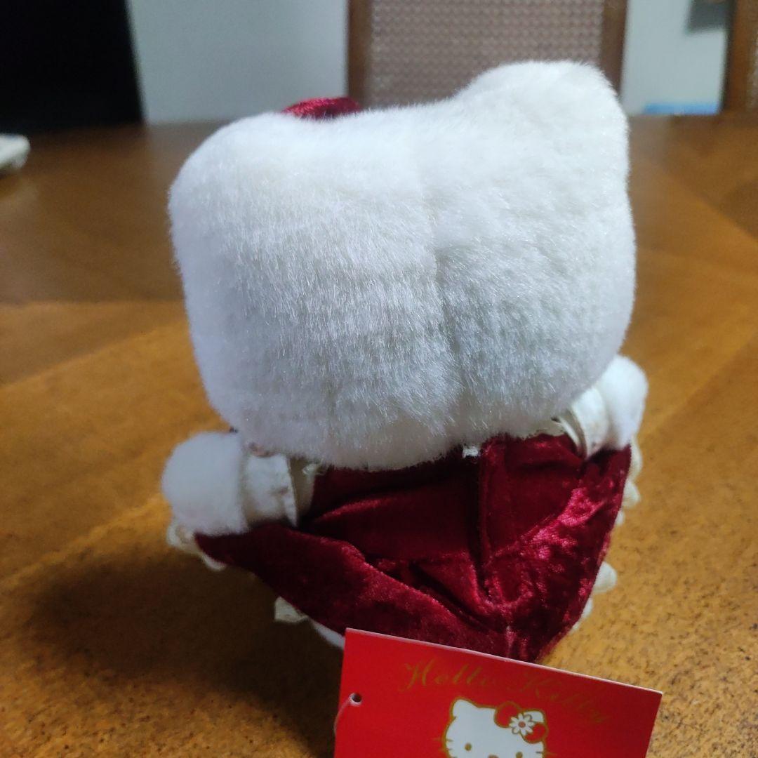激レア ハローキティ ぬいぐるみ 赤いドレス 約15cm - メルカリ